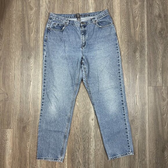 Liz Claiborne High Waisted Straight Leg Jeans 16 - Picture 1 of 6